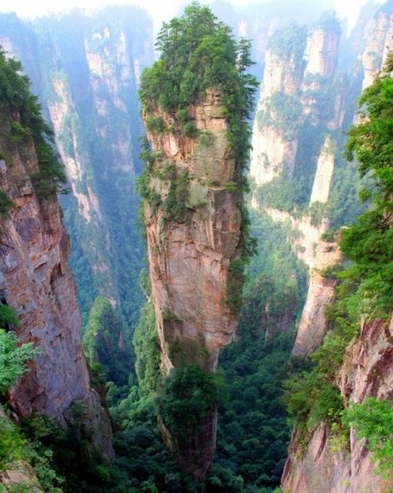 Montagne Tianzi, Cina