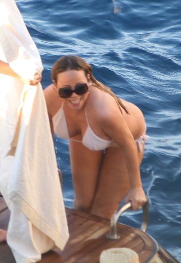 Mariah Carey a Capri